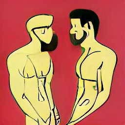 gay couple chat